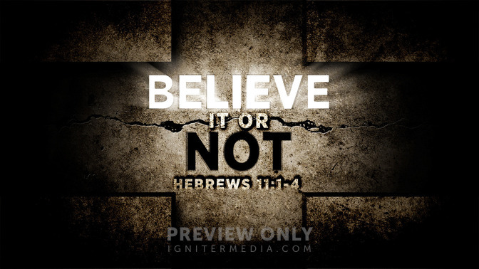 the hope series - believe it or not