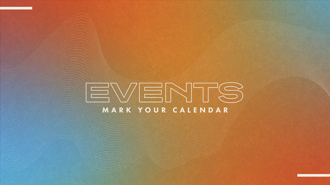 shaped to serve - events