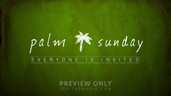 palm sunday