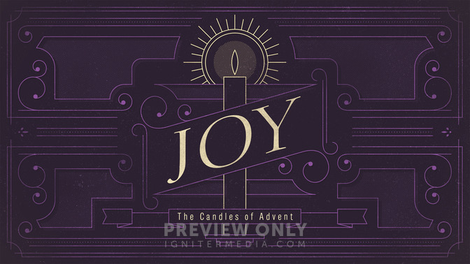 ornate advent - joy