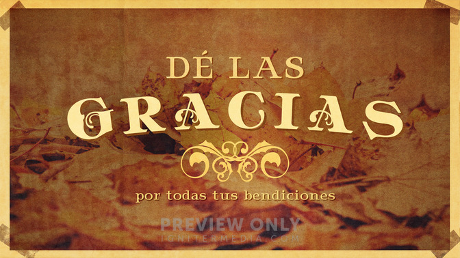 vintage de la caída - dé las gracias