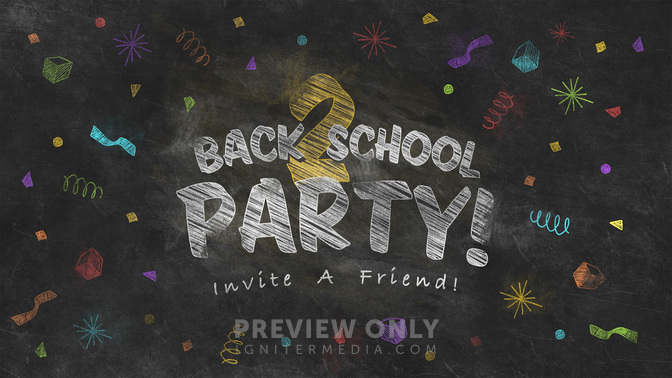 back 2 school party