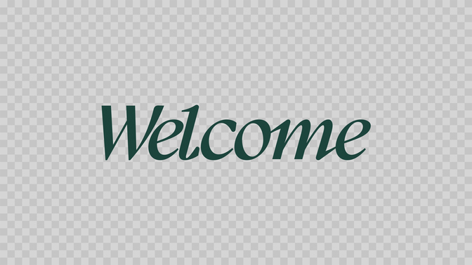 sharing the good news - welcome