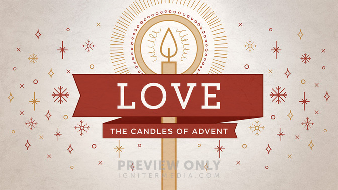 illustrated advent - love