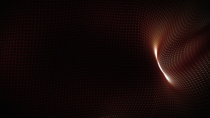 lattice waves - red