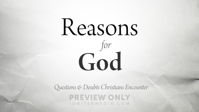 reasons for god