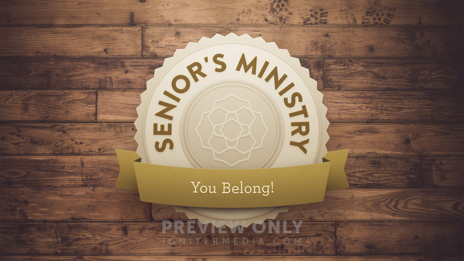 wooden emblem - seniors ministry