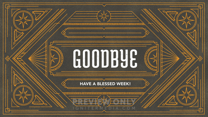 christmas line - goodbye