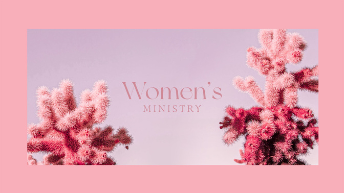 desert pink - womens ministry