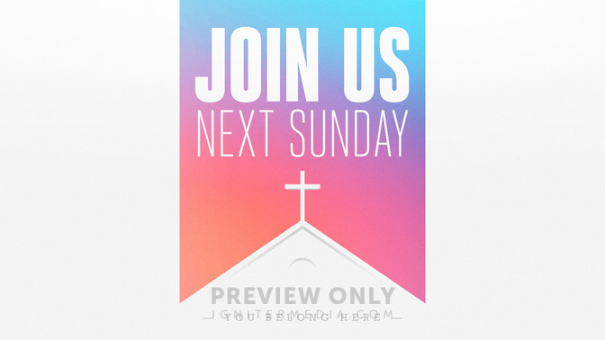 join us next sunday