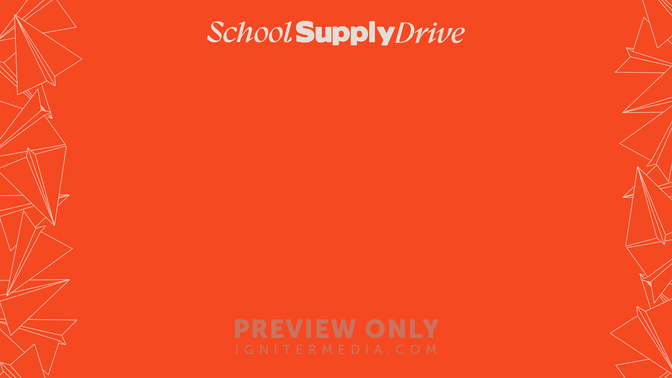 school supply drive