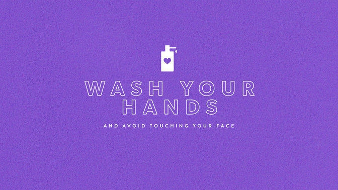 wash your hands