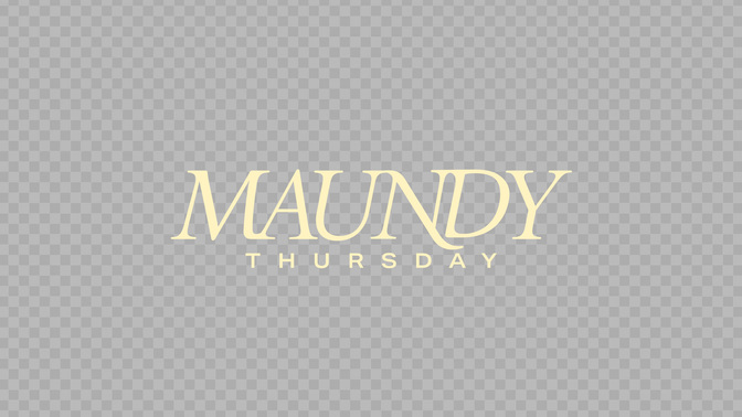 easter etching - maundy thursday