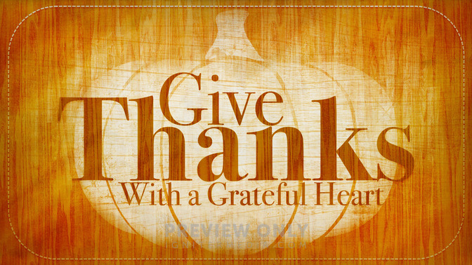 give thanks