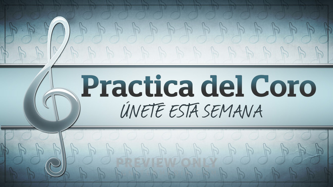 practica del coro