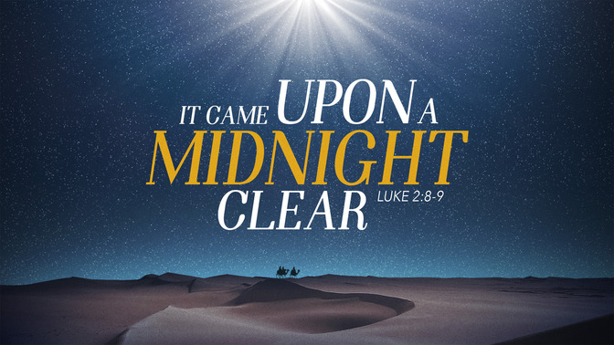 it came upon a midnight clear