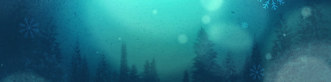 winter chill - blue