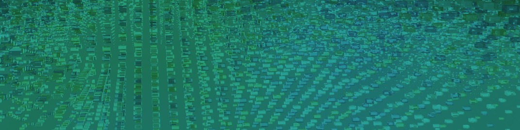 cube wave - 3 green