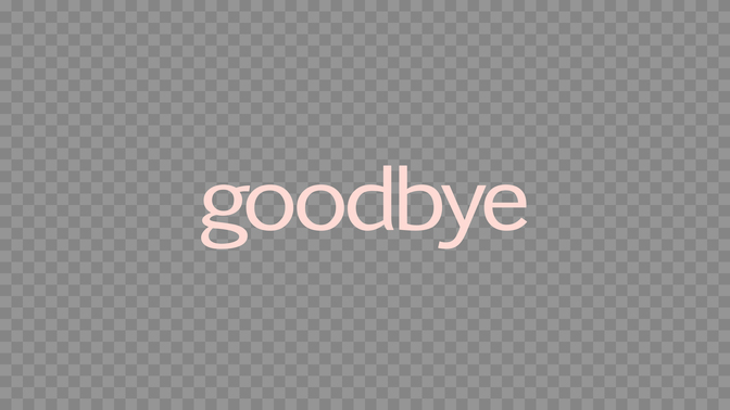 petal patterns - goodbye