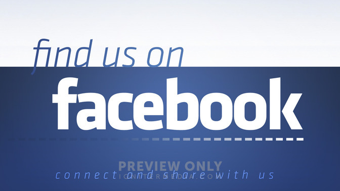 find us on facebook
