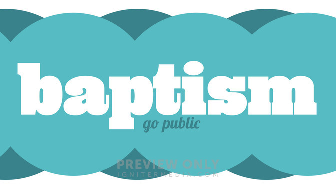 baptism go public