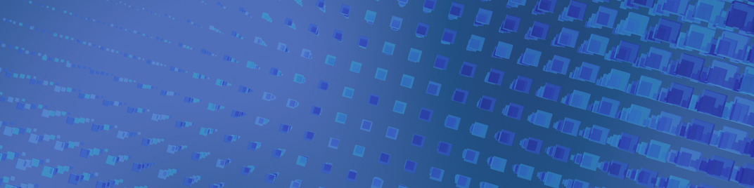 cube wave - 2 blue