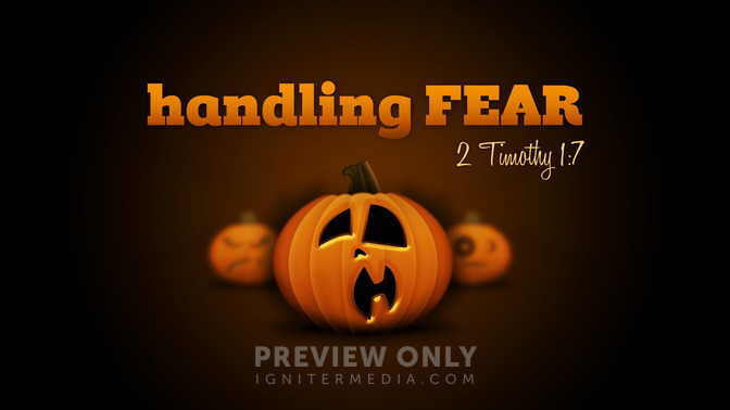 halloween handling - handling fear