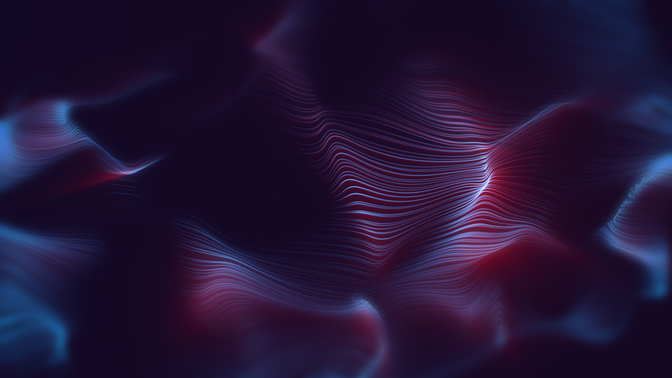 synthetic waves - blueberry