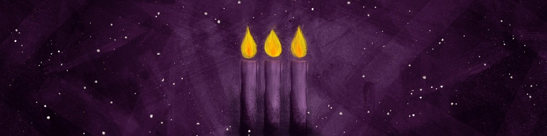 jeweled brush advent - candle 3