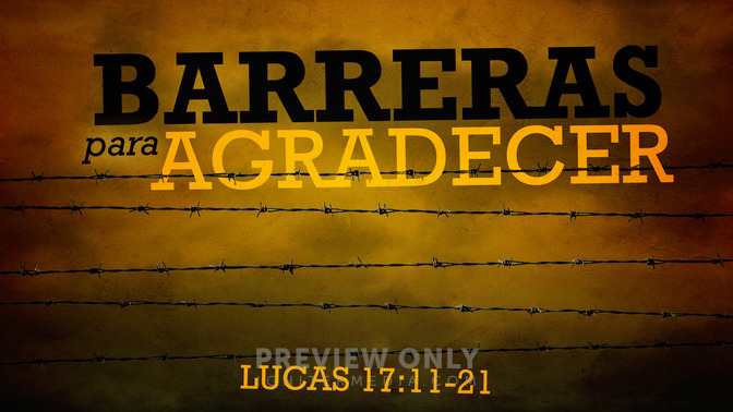 barreras para agradecer