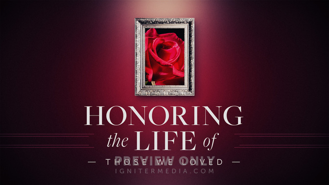 honoring the life of