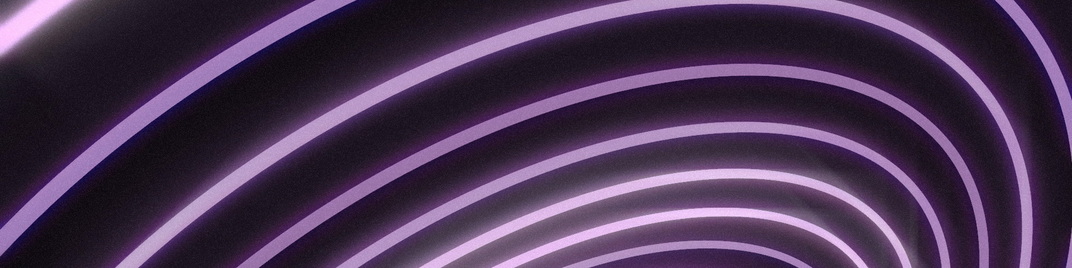 neon lines - circles