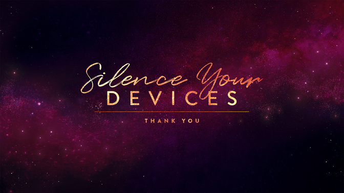 starry night - silence your devices