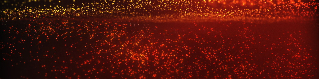 particle fall - warm