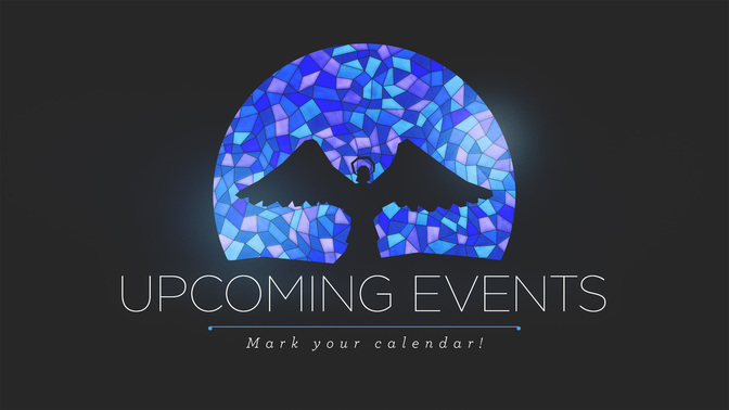 stained glass - upcoming events