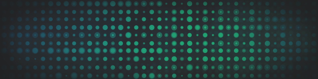 circle grid - blue