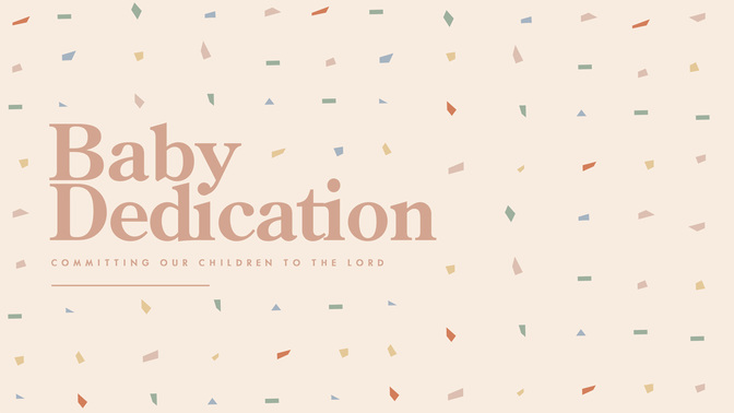 baby dedication