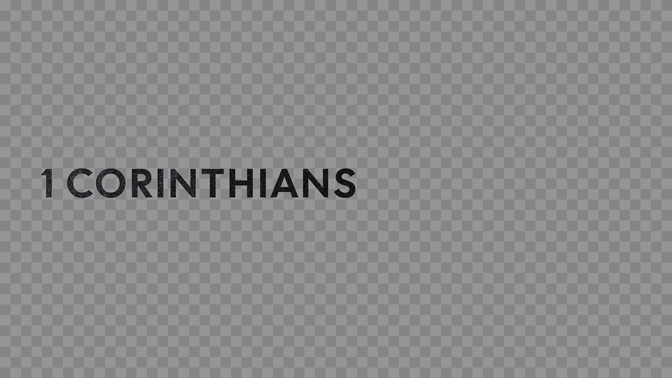 testament textures - 1 corinthians