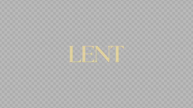 lent colors - lent