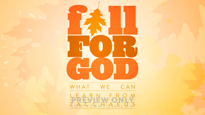 fall for god