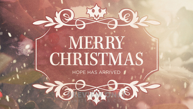 scenic christmas - merry christmas
