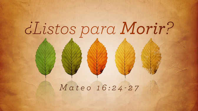 ¿listos para morir?