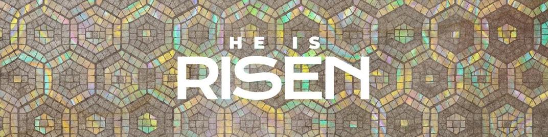 easter tile - he is risen