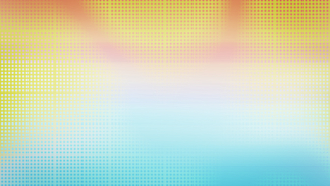neon halftone - yellow
