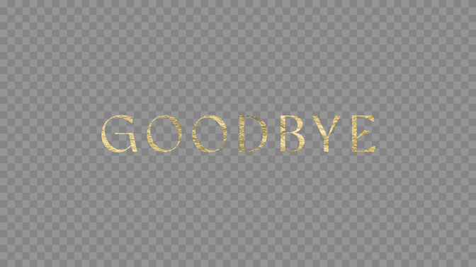starlight scribbles - goodbye