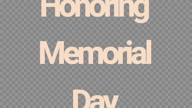 hyper bloom - honoring memorial day