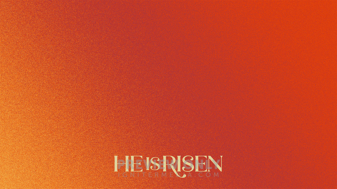 easter colors - he is risen