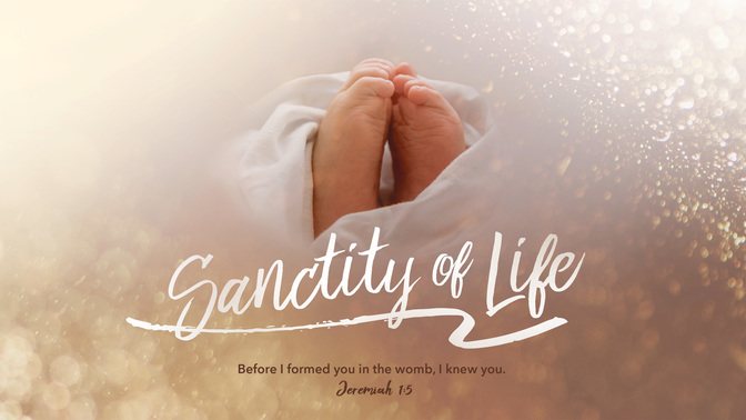 sanctity of life