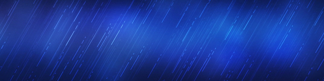 neon rain - blue