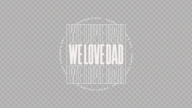 light echo - we love dad